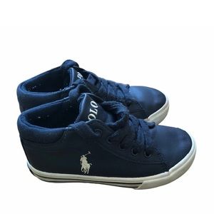 Polo Ralph Lauren Leather Hightop Sneakers